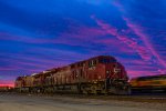 Groundhogs Day Sunset at BNSF Murray Yard